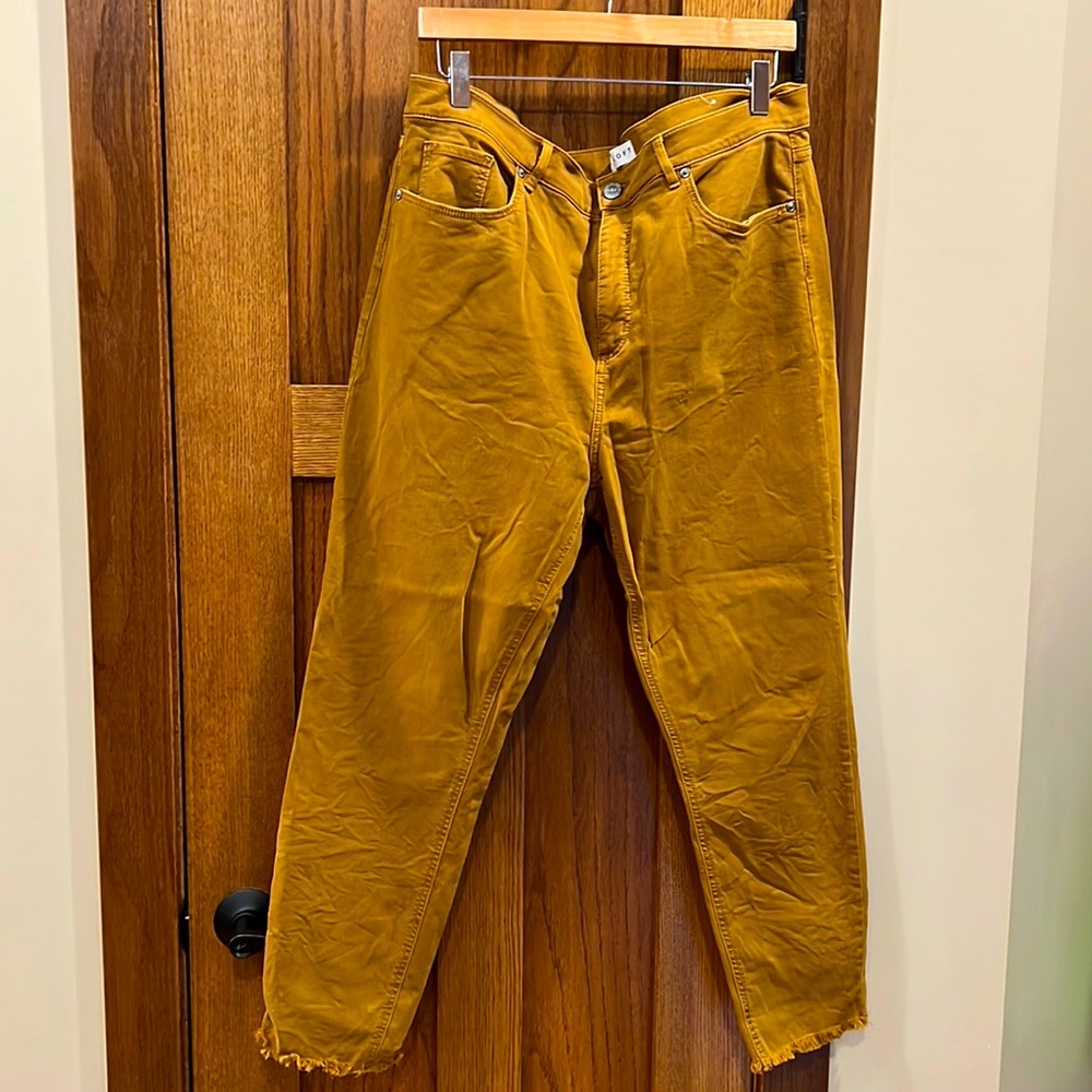 LOFT high waist skinny crops